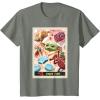 image:imageStar Wars The Mandalorian and Grogu Snack Time Card 32 TShirtOlive Heather