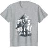 image:imageStar Wars The Mandalorian and Grogu This Is The Way Grunge TShirtHeather Grey