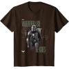 image:imageStar Wars The Mandalorian and Grogu Wherever I Go He Goes TShirtBrown