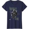 image:imageStar Wars The Mandalorian and Grogu Wherever I Go He Goes TShirtNavy Blue