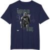 image:imageStar Wars The Mandalorian and Grogu Wherever I Go He Goes TShirtNavy Blue
