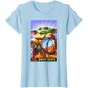 image:imageThe Mandalorian And Grogu Bounty Hunter Grogu With Beskar TShirtBaby Blue