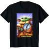 image:imageThe Mandalorian And Grogu Bounty Hunter Grogu With Beskar TShirtBlack
