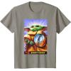 image:imageThe Mandalorian And Grogu Bounty Hunter Grogu With Beskar TShirtSlate Grey
