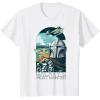 image:imageThe Mandalorian And Grogu Galaxys Most Wanted Portrait TShirtWhite