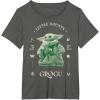 image:imageThe Mandalorian And Grogu Little Bounty Grogu Naps amp Snacks TShirtAsphalt Grey