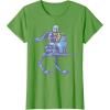 image:imageThe Mandalorian And Grogu Mando amp The Child On ATRT Walker TShirtGrass Green