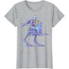image:imageThe Mandalorian And Grogu Mando amp The Child On ATRT Walker TShirtHeather Grey