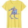 image:imageThe Mandalorian And Grogu Mando amp The Child On ATRT Walker TShirtLemon Yellow