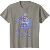 image:imageThe Mandalorian And Grogu Mando amp The Child On ATRT Walker TShirtSlate Grey