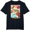 image:imageThe Mandalorian And Grogu Snack Time The Child Smiles Poster TShirtBlack