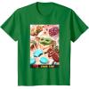 image:imageThe Mandalorian And Grogu Snack Time The Child Smiles Poster TShirtKelly Green