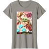 image:imageThe Mandalorian And Grogu Snack Time The Child Smiles Poster TShirtSlate Grey