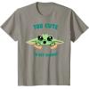 image:imageThe Mandalorian And Grogu The Child Too Cute To Get Caught TShirtSlate Grey