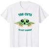 image:imageThe Mandalorian And Grogu The Child Too Cute To Get Caught TShirtWhite