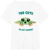 image:imageThe Mandalorian And Grogu The Child Too Cute To Get Caught TShirtWhite