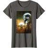 image:imageThe Mandalorian And Grogu The Child amp Mando Side Portrait TShirtAsphalt Grey