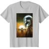 image:imageThe Mandalorian And Grogu The Child amp Mando Side Portrait TShirtSilver Grey