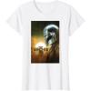 image:imageThe Mandalorian And Grogu The Child amp Mando Side Portrait TShirtWhite