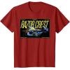image:imageThe Mandalorian And Grogu The Razor Crest Assault Gunship TShirtCranberry Red