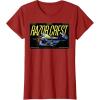 image:imageThe Mandalorian And Grogu The Razor Crest Assault Gunship TShirtCranberry Red