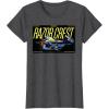 image:imageThe Mandalorian And Grogu The Razor Crest Assault Gunship TShirtDark Heather Grey