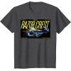 image:imageThe Mandalorian And Grogu The Razor Crest Assault Gunship TShirtDark Heather Grey