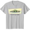 image:imageThe Mandalorian And Grogu Too Cute To Get Caught Drawn Grogu TShirtSilver Grey