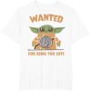 image:imageThe Mandalorian And Grogu Wanted For Being Too Cute Armor TShirtWhite