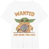 image:imageThe Mandalorian And Grogu Wanted For Being Too Cute Armor TShirtWhite
