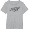 image:imageThe Mandalorian and Grogu  Black Movie Logo TShirtHeather Grey