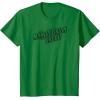 image:imageThe Mandalorian and Grogu  Black Movie Logo TShirtKelly Green