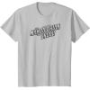 image:imageThe Mandalorian and Grogu  Black Movie Logo TShirtSilver Grey