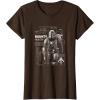 image:imageThe Mandalorian and Grogu  Bounty Hunter  Dark Digital TShirtBrown