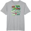 image:imageThe Mandalorian and Grogu  Grogu Snack Stickers TShirtHeather Grey