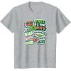 image:imageThe Mandalorian and Grogu  Grogu Snack Stickers TShirtHeather Grey