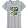 image:imageThe Mandalorian and Grogu  Grogu Snack Stickers TShirtHeather Grey