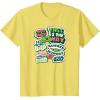 image:imageThe Mandalorian and Grogu  Grogu Snack Stickers TShirtLemon Yellow