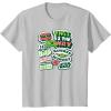 image:imageThe Mandalorian and Grogu  Grogu Snack Stickers TShirtSilver Grey