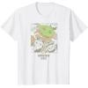 image:imageThe Mandalorian and Grogu  Grogu and Friends Tonal Washed TShirtWhite