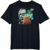 image:imageThe Mandalorian and Grogu  Pose TShirtBlack