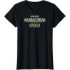 image:imageThe Mandalorian and Grogu  Tonal Washed Logo TShirtBlack