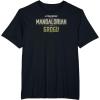 image:imageThe Mandalorian and Grogu  Tonal Washed Logo TShirtBlack