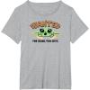 image:imageThe Mandalorian and Grogu  Wanted for Being Too Cute TShirtHeather Grey