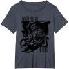 image:imageThe Mandalorian and Grogu  Wherever I Go He Goes TShirtHeather Blue