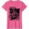 image:imageThe Mandalorian and Grogu  Wherever I Go He Goes TShirtPink Heather