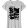 image:imageThe Mandalorian and Grogu  Wherever I Go He Goes TShirtSilver Grey