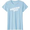 image:imageThe Mandalorian and Grogu  White Movie Logo TShirtBaby Blue