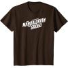 image:imageThe Mandalorian and Grogu  White Movie Logo TShirtBrown