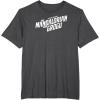 image:imageThe Mandalorian and Grogu  White Movie Logo TShirtDark Heather Grey